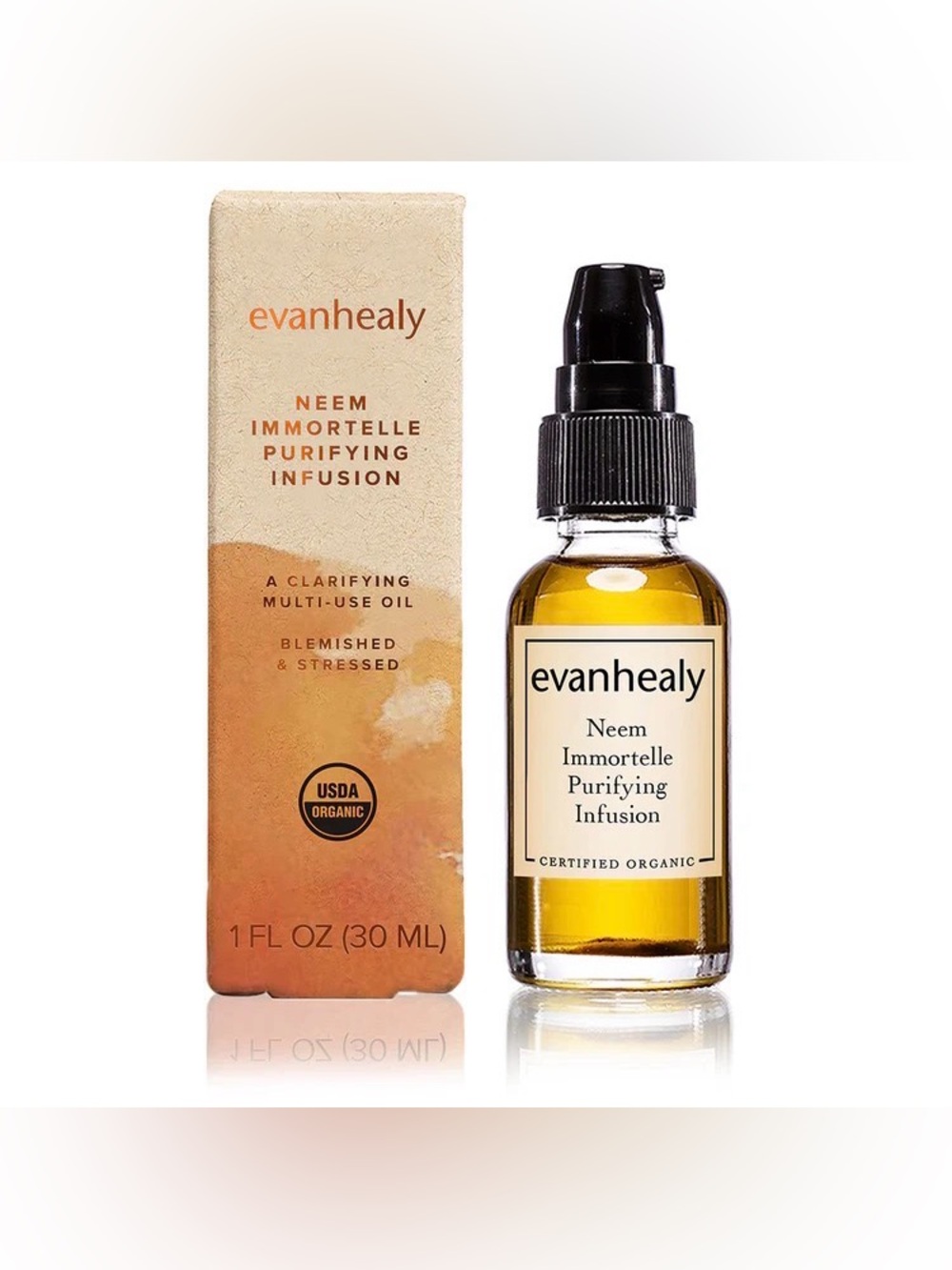 Evanhealy Neem Immortelle Purifying Infusion 1 fl oz NIB